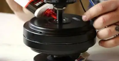 Ceiling fan motor repair and internal component adjustment in Sarasota, FL