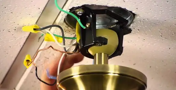 Ceiling fan wiring repair and electrical connection service in Sarasota, FL