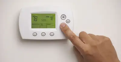 Digital thermostat installation with precise temperature programming in Sarasota, FL