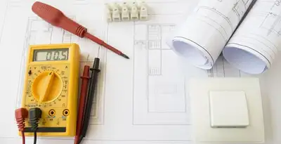 electrical service featuring diagnostic tools and electrical planning performed by certified electricians in Sarasota, FL