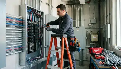 Sarasota, FL electrician updating residential wiring, electrical panels, circuits, and outlets