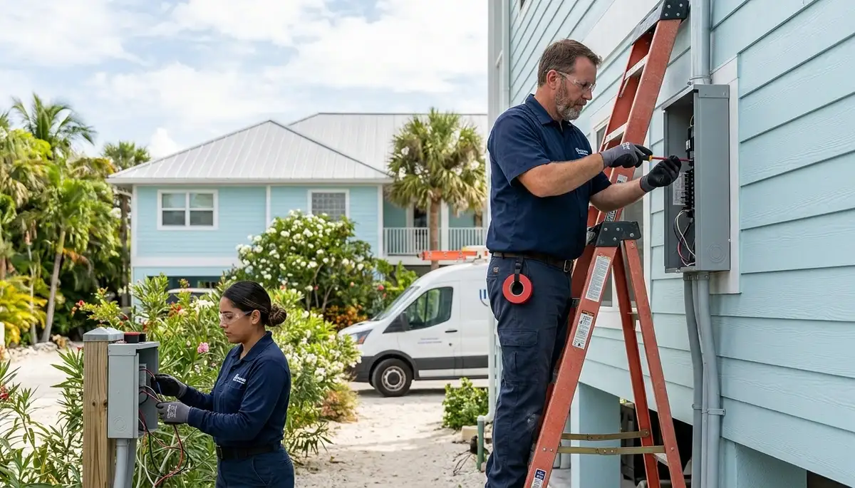 Professional electrician services in Sarasota, FL