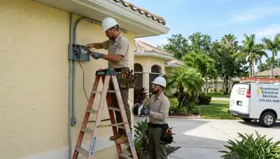 Electrician services in Sarasota, FL for residential and commercial electrical needs