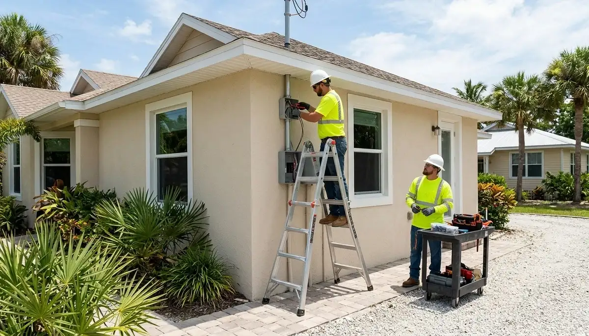 Sarasota, FL electrician providing professional residential and commercial electrical services