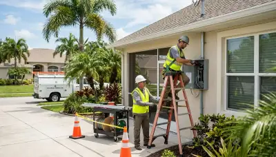 Electrician services in Sarasota, FL by Audio Bang Out electrician team