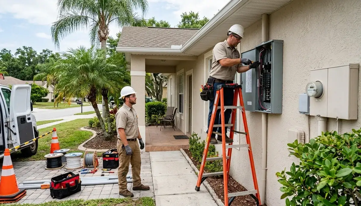 Professional electrician services in Sarasota, FL