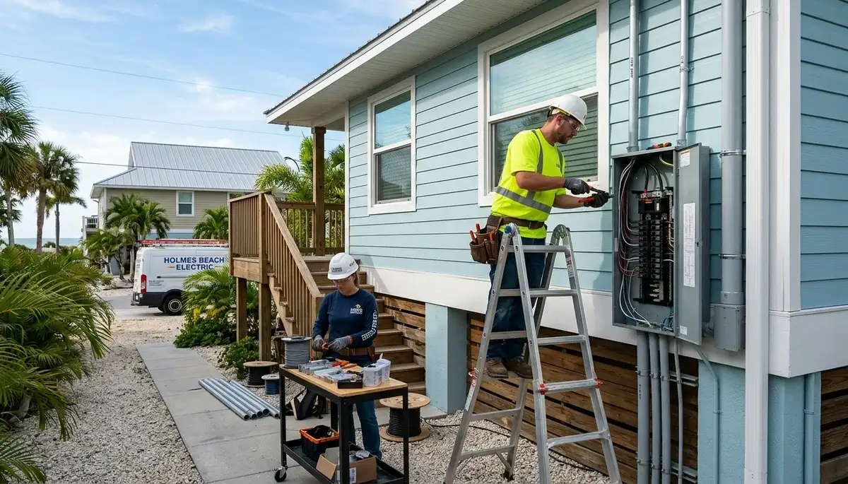 Sarasota, FL electrician providing professional electrical services