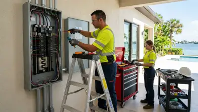 Professional electrician serving Sarasota, FL
