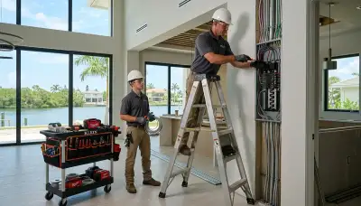 Electrician services in Sarasota, FL for residential and commercial electrical needs