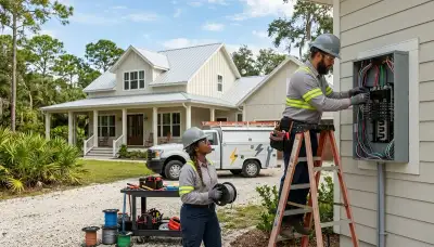 Sarasota, FL electrician providing professional residential electrical services