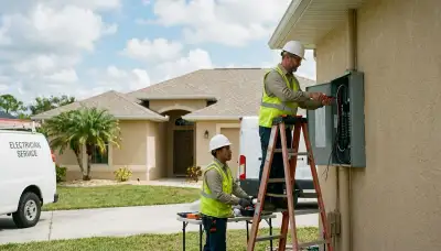 Sarasota, FL electrician providing professional electrical services and repairs