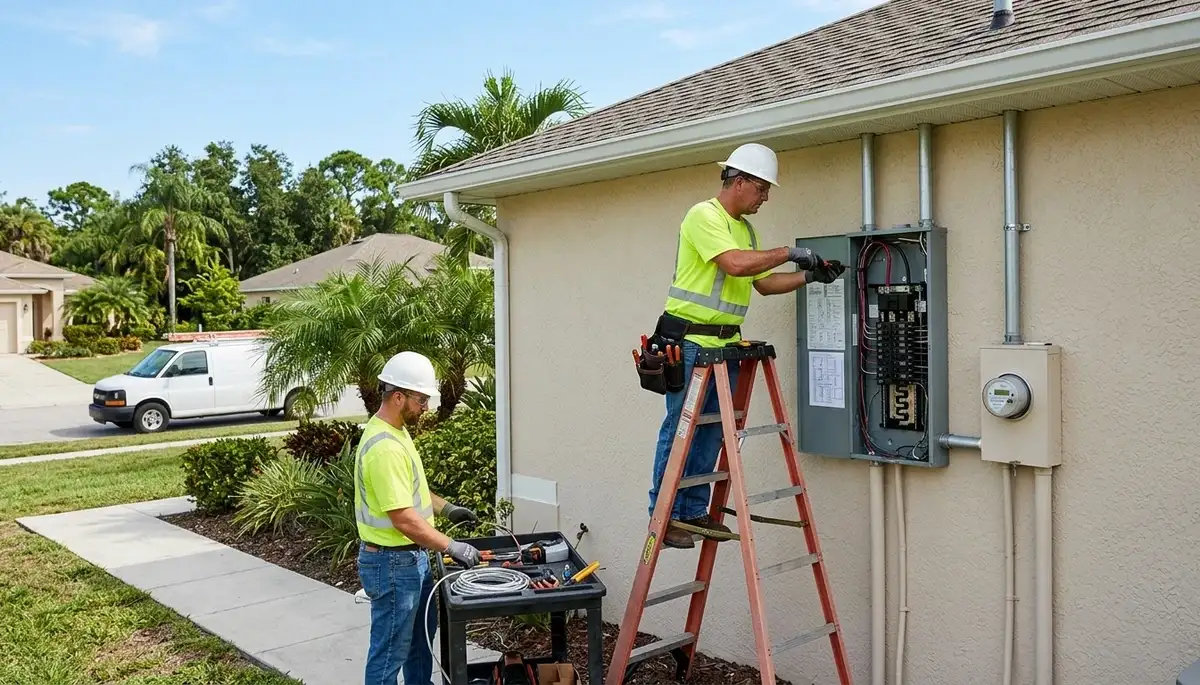 Sarasota, FL electrician providing professional electrical services