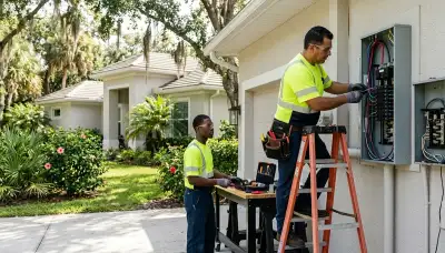 Professional electrician services in Sarasota, FL