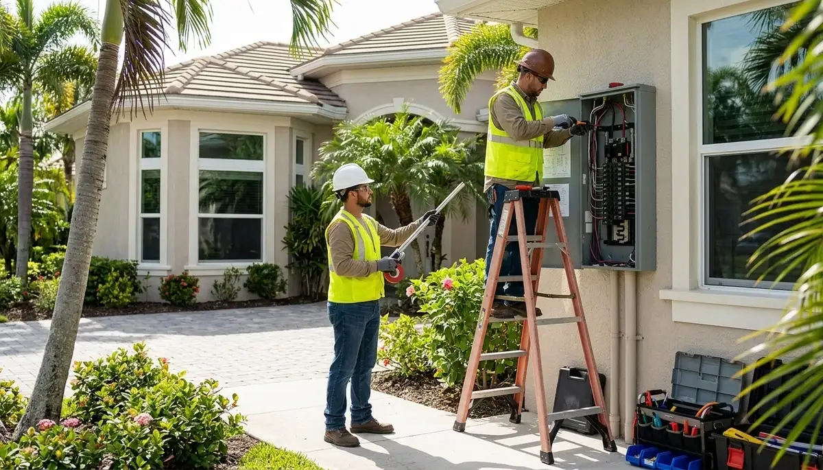 Professional electrician services in Sarasota, FL