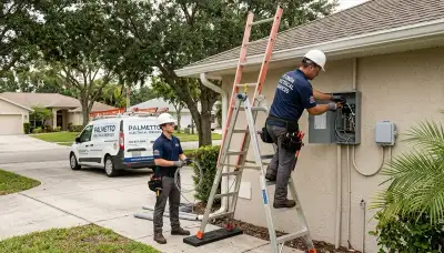 Electrician services in Sarasota, FL by a professional electrical contractor