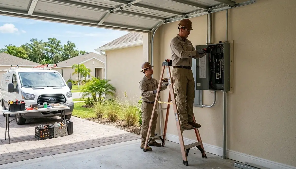 Sarasota, FL electrician services by a licensed local electrical contractor