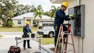 Sarasota, FL electrician providing professional electrical services