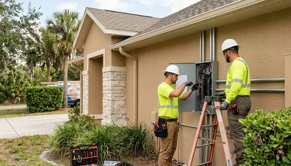 Professional electrician services in Sarasota, FL