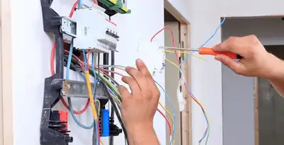 electrician services performing residential electrical panel wiring in Sarasota, FL