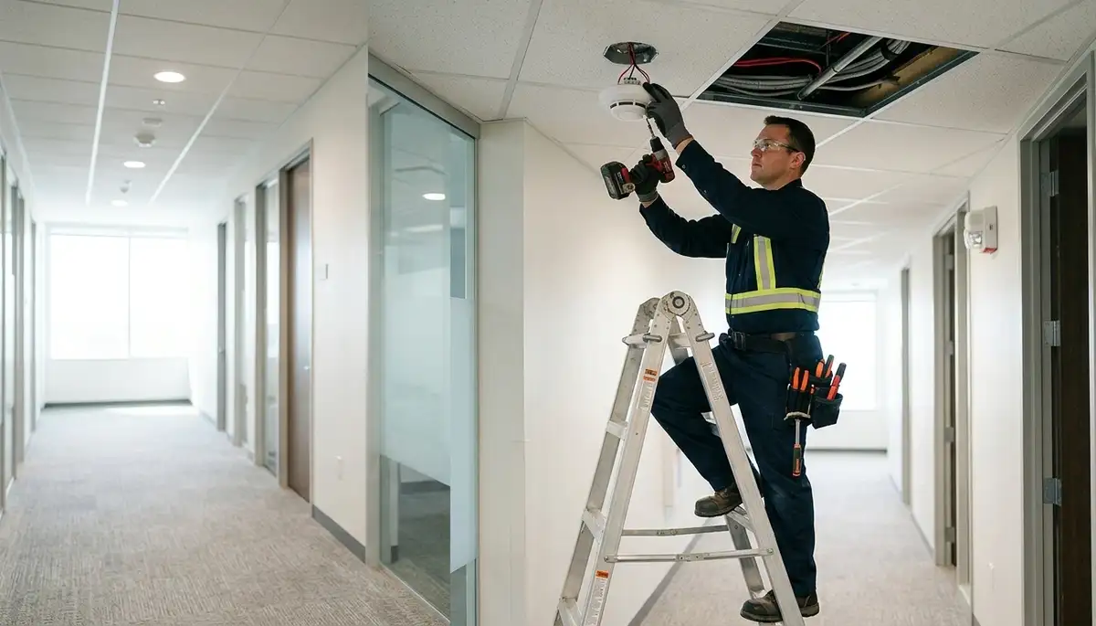 Fire alarm installation service for Sarasota, FL homes by a local electrician