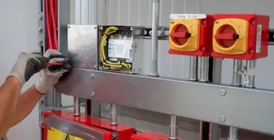 fire alarm installation service with certified electricians wiring fire alarm control equipment in Sarasota, FL