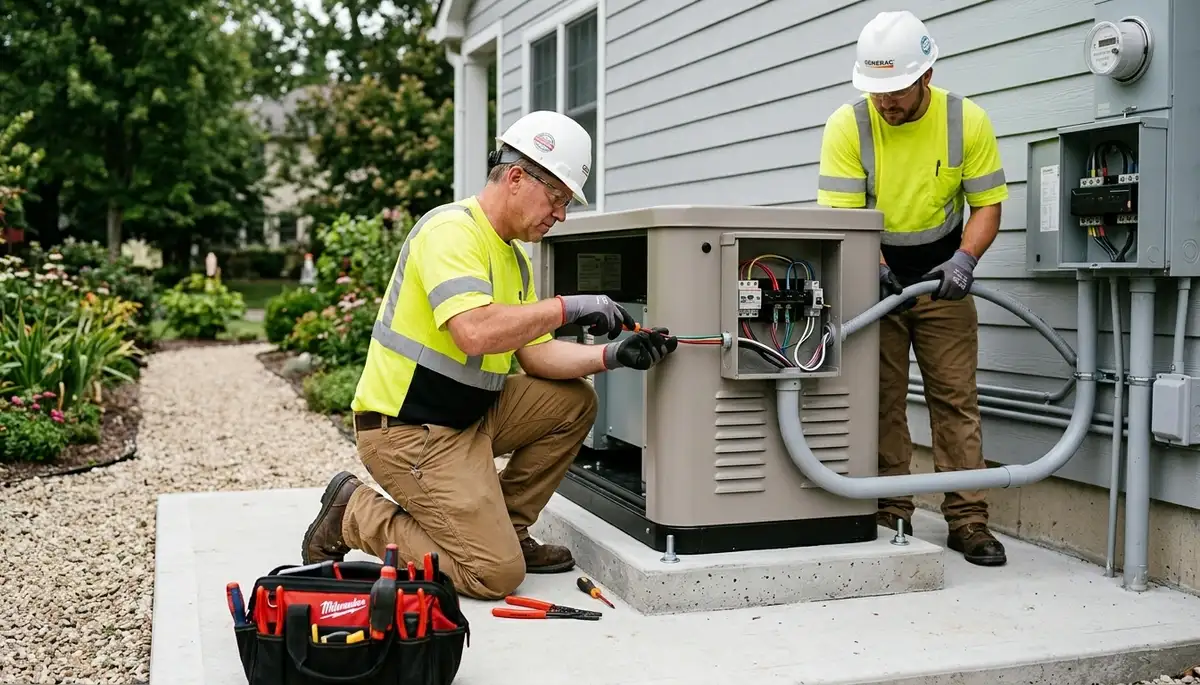 Generator installation service for Sarasota, FL homes by On Call Electrical