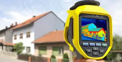 home energy audit service performing exterior thermal inspection to identify energy loss in Sarasota, FL