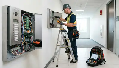 Intercom system installation for a Sarasota, FL home by On Call Electrical