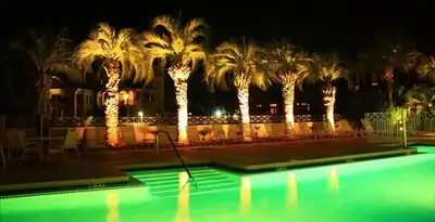 landscape lighting installation services illuminating outdoor recreational areas in Sarasota, FL