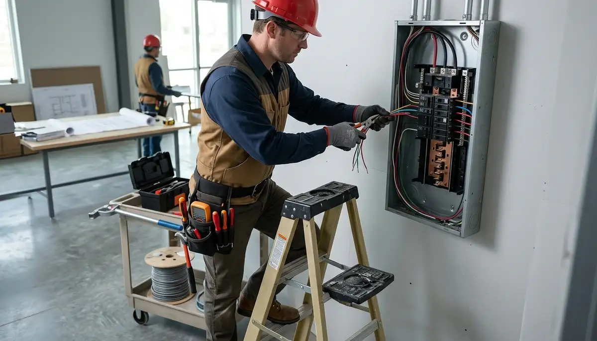 Licensed electrician from On Call Electrical serving residential customers in Sarasota, FL