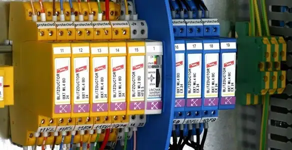 lightning surge protection equipment integrated into electrical system by certified electricians in Sarasota, FL