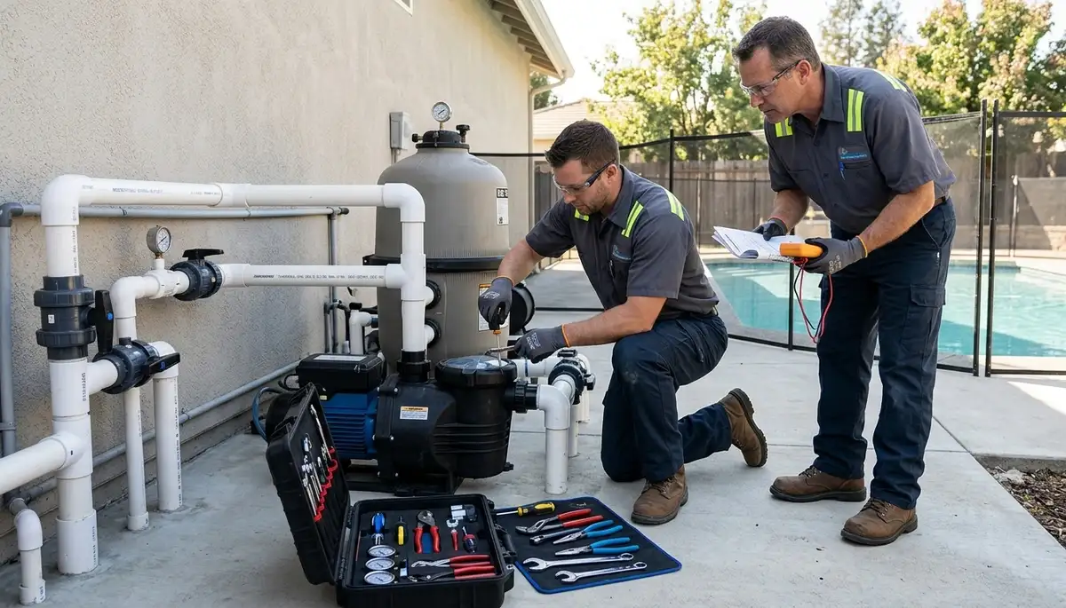 Pool pump electrical service for Sarasota, FL homes by a professional electrician