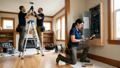 Residential electrician serving homes in Sarasota, FL with panel upgrades and added circuits