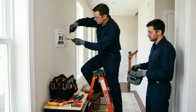 Thermostat installation service for Sarasota, FL homes by a local electrician