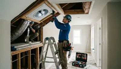 Whole house fan installation service for Sarasota, FL homes by On Call Electrical